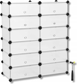 Cipőtartó Állvány Moduláris Szekrény 10 Polcos Állvány Tárolók Rendszerező