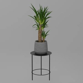 Virágtartó 40x32 cm fekete