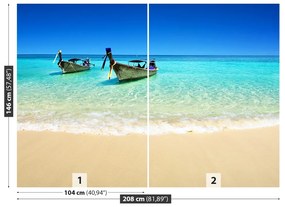 Fotótapéta Tropic Beach Sea 104x70 cm