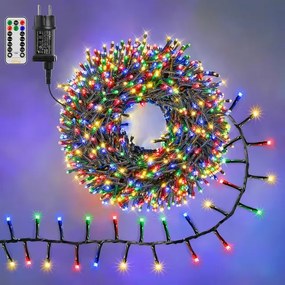 Ollny Kültéri Karácsonyi Világítás IP44 1000 Led 15M