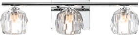 Quintiesse REGALIA QN-REGALIA3-PC-BATH Fali lámpa 3x3W/G9 3000k 900LM IP44