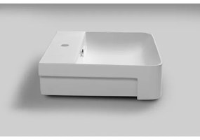 Isvea - Félbeépített mosdó SOTT AQUA 59x49 cm kerámia/fehér