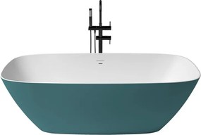 Arenal szabadonálló kád_72x150_Turquesa Metallic/Blanco Mate