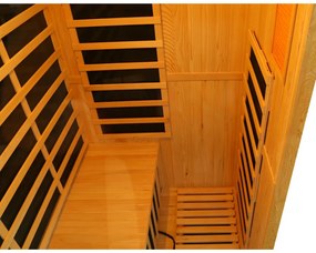 Sauna DeLuxe 2200 Carbon, barna