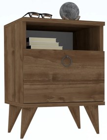 Barlo Walnut éjjeliszekrény