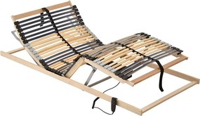 vidaXL Lécalap Barna 70 x 190 cm Tömör bükkfa