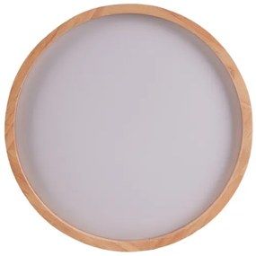 LED fürdőszobai mennyezeti lámpa LED/12W/230V Ø 27 cm IP44 tölgy