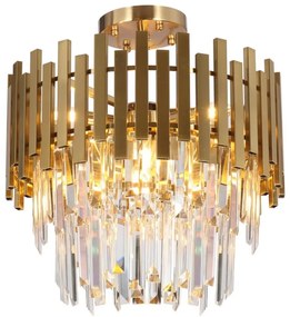 Csillár rúdon ASPEN 6xE14/40W/230V arany