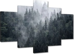 Festmények 150x105 Ködös hegyi táj