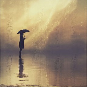 Fotótapéta Flizelin Dekoratív Hálószoba Rejtélyes jelenet 250x250