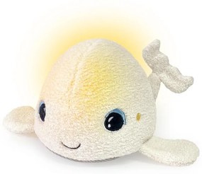 PABOBO - Világító plüssjáték dallammal BELUGA 3xAAA bálna