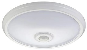 Fulgur 27418 - LED Mennyezeti lámpa érzékelővel DARINA LED/12W/230V + vészvilágítás