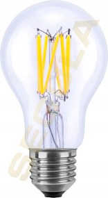 Segula 55805 nagy teljesítményű Led izzó, átlátszó E27 7,5 W (66 W) 900 Lm 2700 K