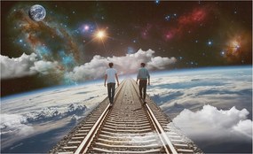 Fotótapéta Flizelin Szoba tapéta Űrtúra 416x254 Ragasztó