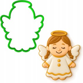 Húsvéti Mézeskalács Forma Húsvéti Mézeskalács angyal 10cm