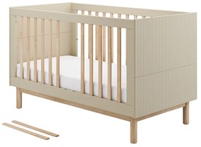 Krémszínű babaágy 70x140 cm Miloo – Pinio