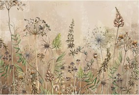 Fali fotótapéta előszoba konyhába Rusztikus virágok 152x104 Ragasztó