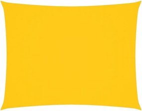 vidaXL sárga téglalap alakú oxford-szövet napvitorla 5 x 6 m