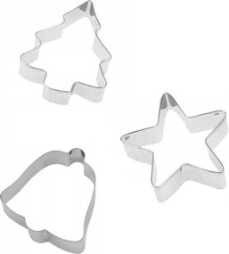 Zenker SĂŒtemĂ©ny- Ă©s mĂ©zeskalĂĄcs lyukasztĂł 4 db KarĂĄcsonyfa (37/G-288)