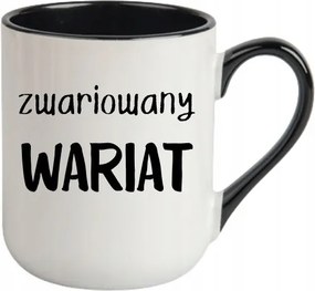 Bögre Fehér, Fekete Cofee Vicces Ajándék Őrült