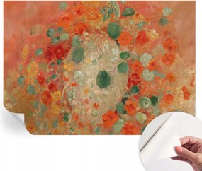 Öntapadós tapéta Falfestmény Prémium Absztrakt virágok 312x219 cm