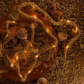 LED dekoratív kötélkészlet 25 LED meleg fehér 3 db