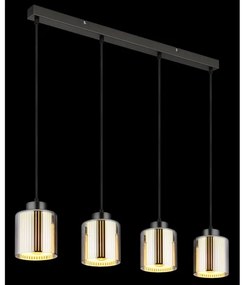 Globo 16056-4H - Csillár zsinóron FELICIA 4xE27/60W/230V