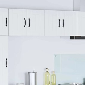 Fali konyhaszekrény 2 pcs Fehér 60 x 31 x 40 cm Faanyag