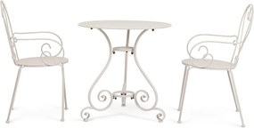 Acél kerek kerti kisasztal ø 70 cm Etienne – Bizzotto