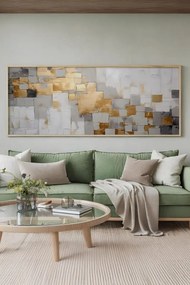 Artsmdfyty17-50120 keretezett MDF falikép, 50 x 120 cm