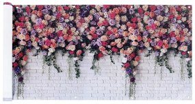Műanyag belátásgátló erkélyre 500x85 cm Roses - Maximex