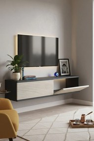 Zeynep 120 - Anthracite, Travertine