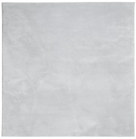 HUARTE szürke rövid szálú puha és mosható szőnyeg 200 x 200 cm