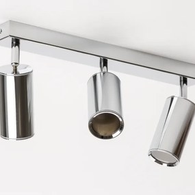 Brilagi - Fürdőszobai spotlámpa SELE 3xGU10/30W/230V IP44 fényezett króm