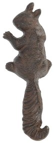 Öntöttvas mókus akasztó, 22 cm