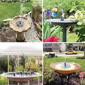 Napelemes kerti szökőkút