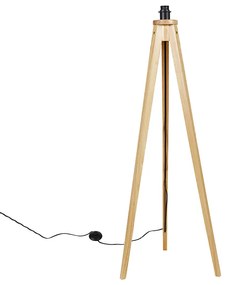 Rusztikus állólámpa állvány természetes - Tripod Classic