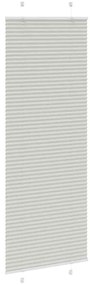 pliszírozott redőny világosszürke 75x200 cm szövetszélesség