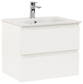 Vario Forte 60 alsó szekrény mosdóval fehér-fehér