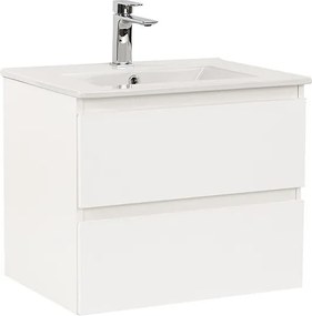 Vario Forte 60 alsó szekrény mosdóval fehér-fehér