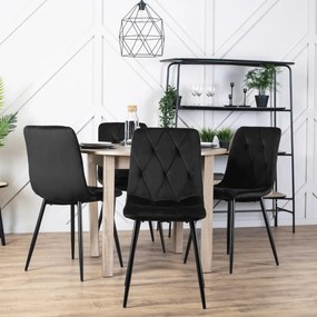 Bővíthető Étkezőasztal Kézműves Sonoma Tölgy Színben. HARRY 102-142 cm