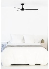 FARO 33815WT - Mennyezeti ventilátor PUNT M fekete átm. 132 cm WT + távirányítás