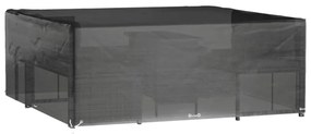 négyzet alakú kerti bútorhuzat 16 fűzőlyukkal 250 x 250 x 90 cm