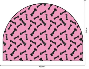 PIPPER. Védő textil falmatrica – Ív – Csontocskák Méret: 120x96cm, Indíték: név nélkül