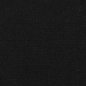 fekete szövet zsebrugós ágymatrac 120x200x20 cm