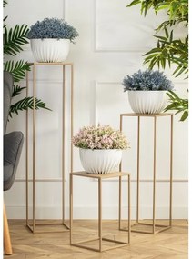 Virágállvány 70x24 cm bézs