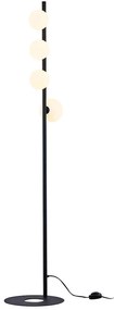 Jupiter 1929 - Állólámpa TAIDA 4xG9/40W/230V fekete