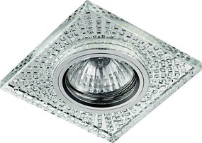 Prezent ELEGANT DOUBLE LIGHT 71072 Beépíthető spotlámpa 1x50W/GU10|1x3W/LED 380lm IP20