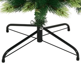 csuklópántos műkarácsonyfa állvánnyal 150 cm