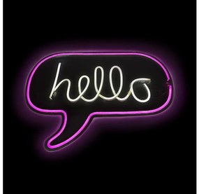 2Kids Toys - LED Neon fali dekoráció LED/5W/USB hello